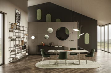 LEVIA TALL - Open metal bookcase by Ronda Design - view 3